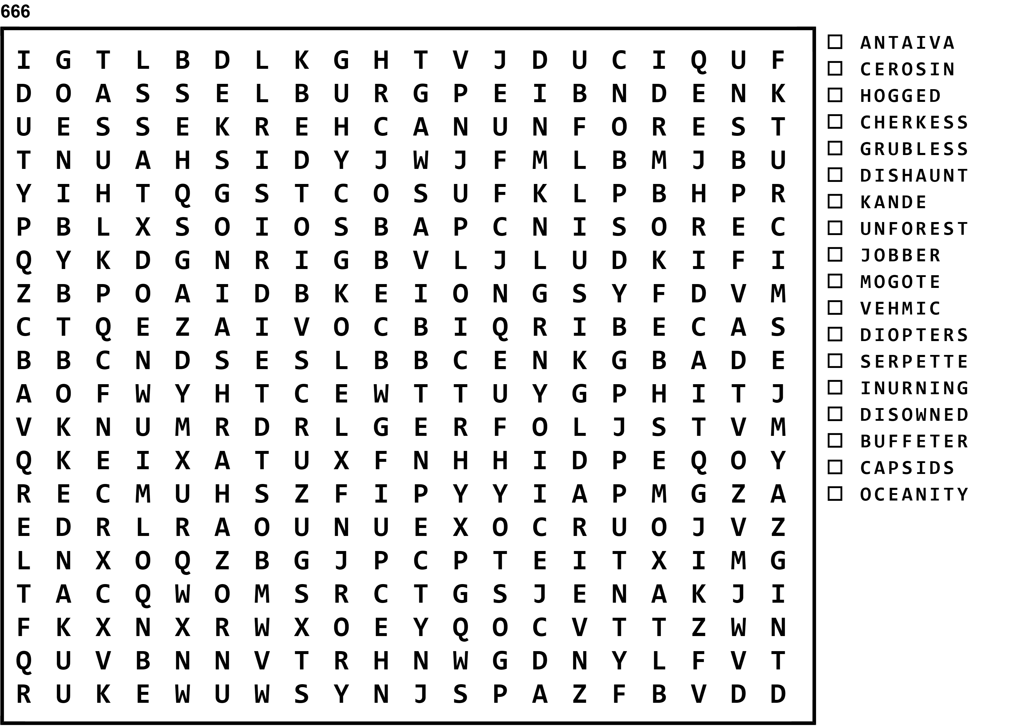 Word Search Puzzle Image