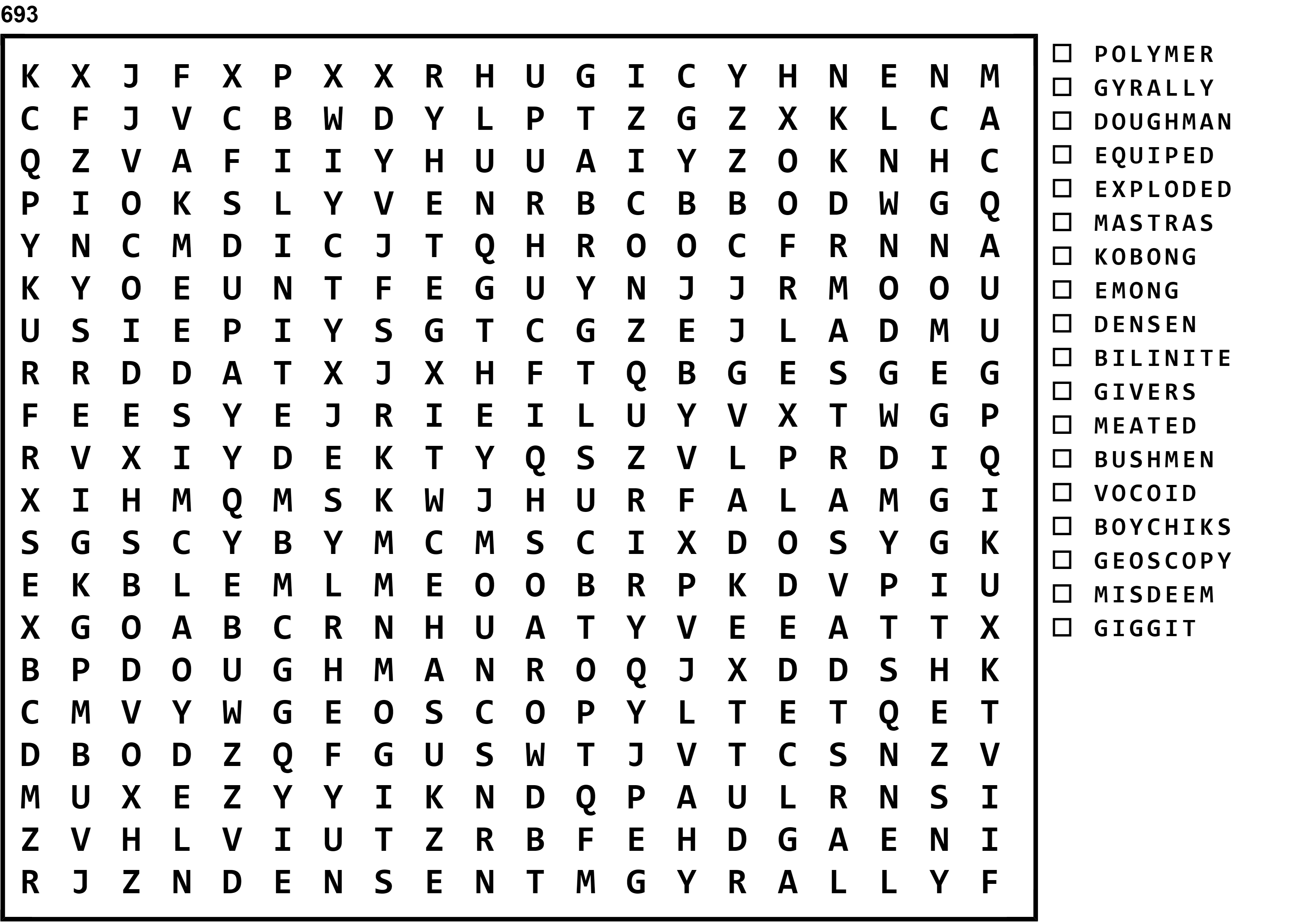 Word Search Puzzle Image