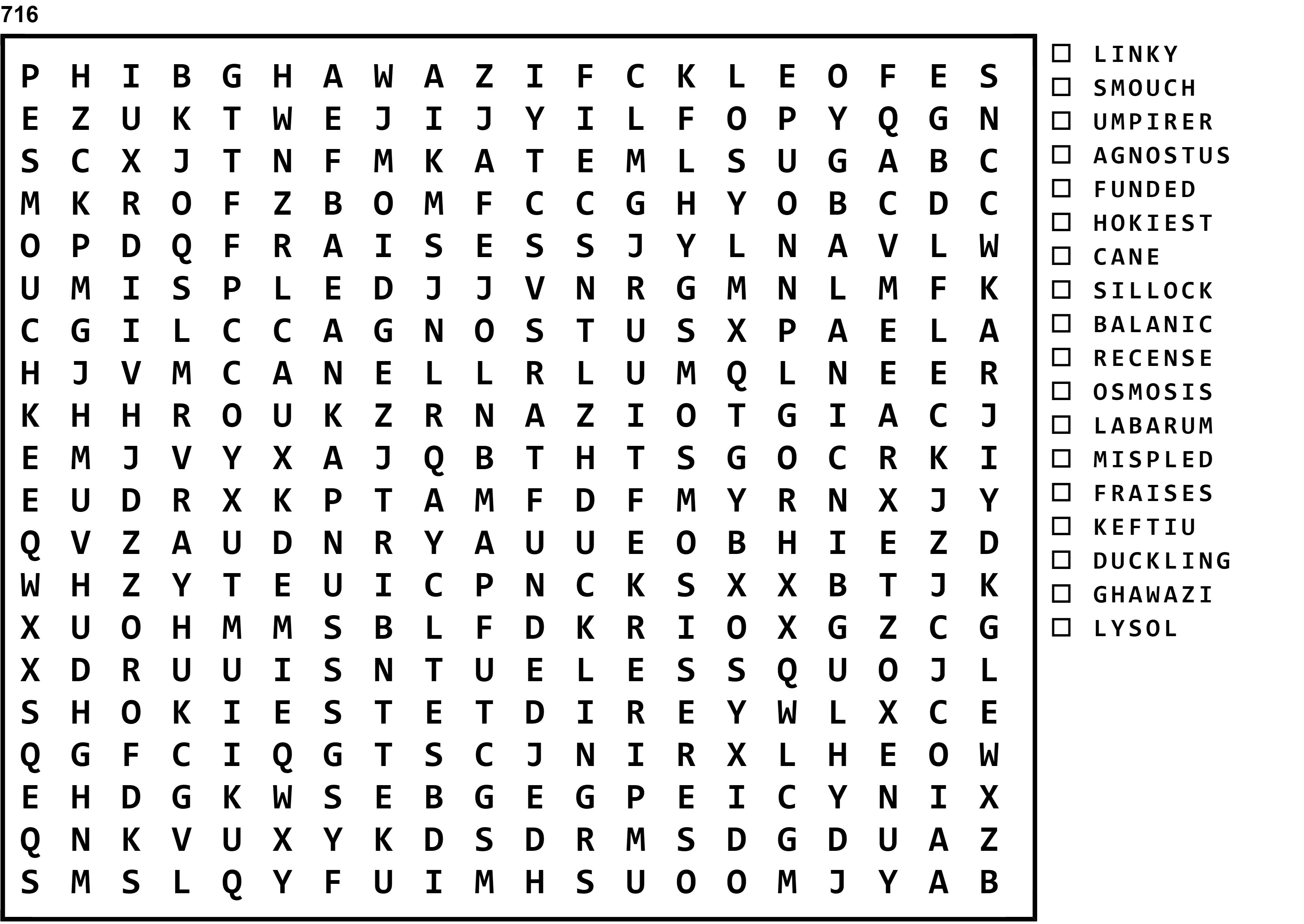 Word Search Puzzle Image