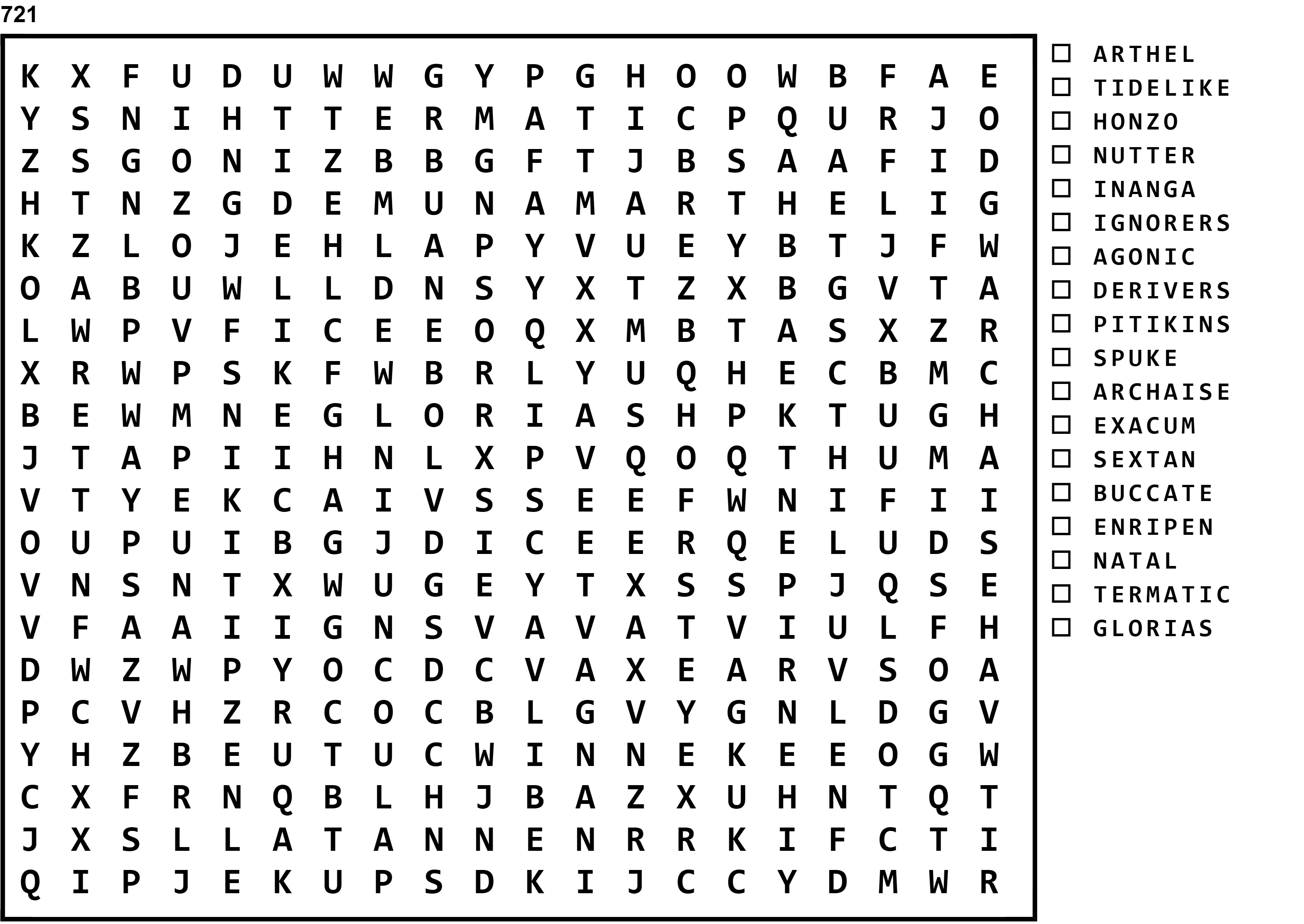 Word Search Puzzle Image