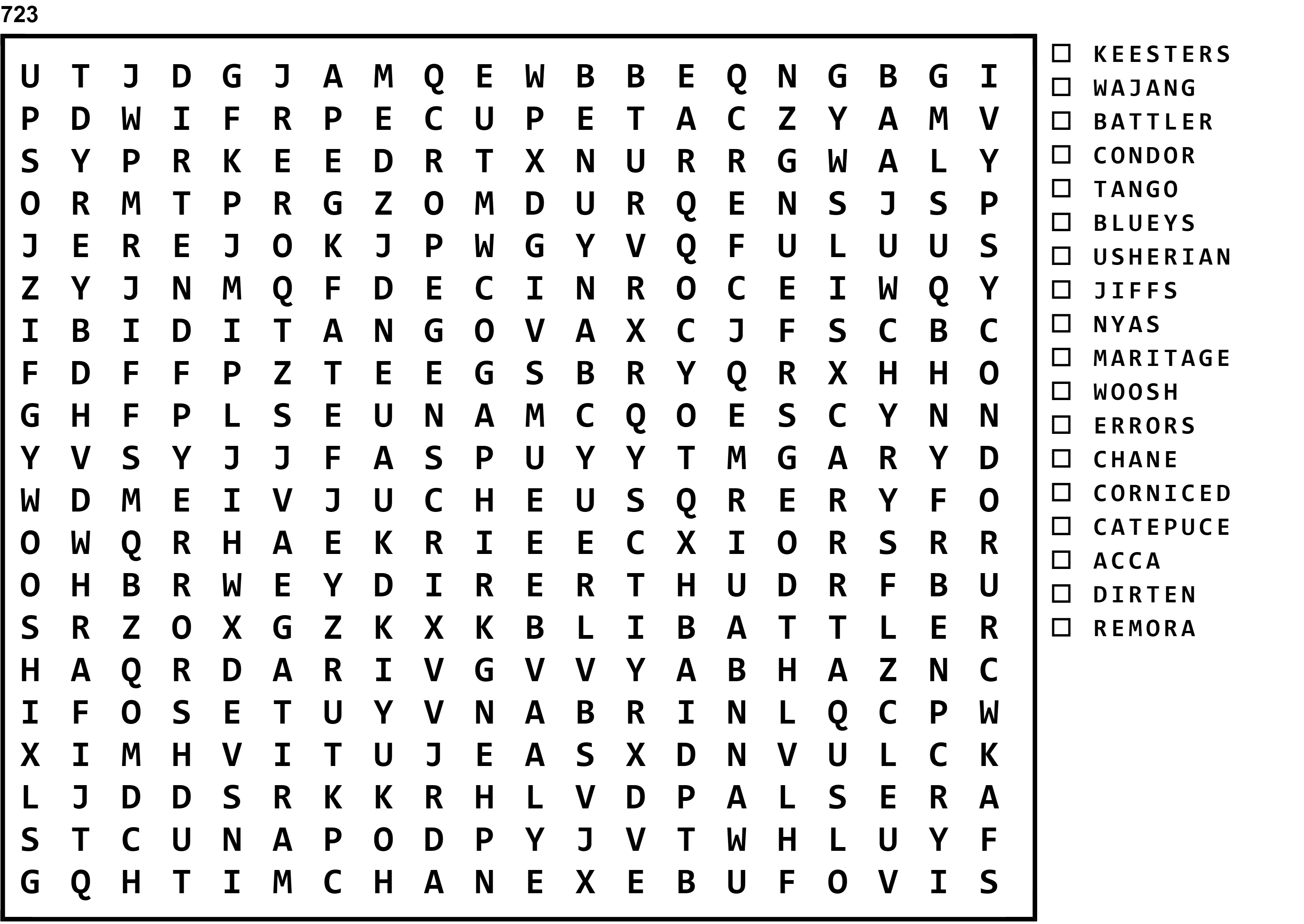 Word Search Puzzle Image