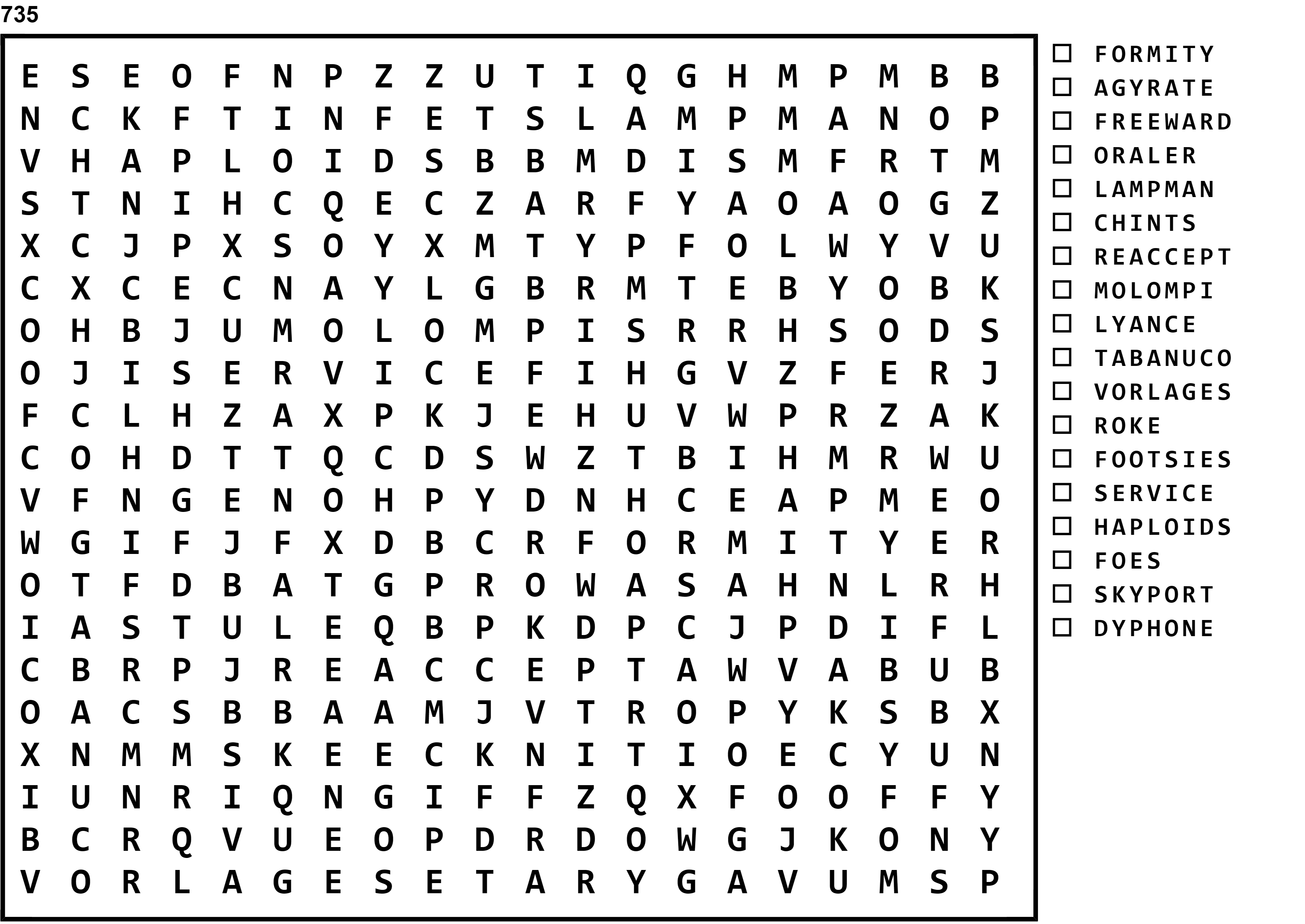 Word Search Puzzle Image