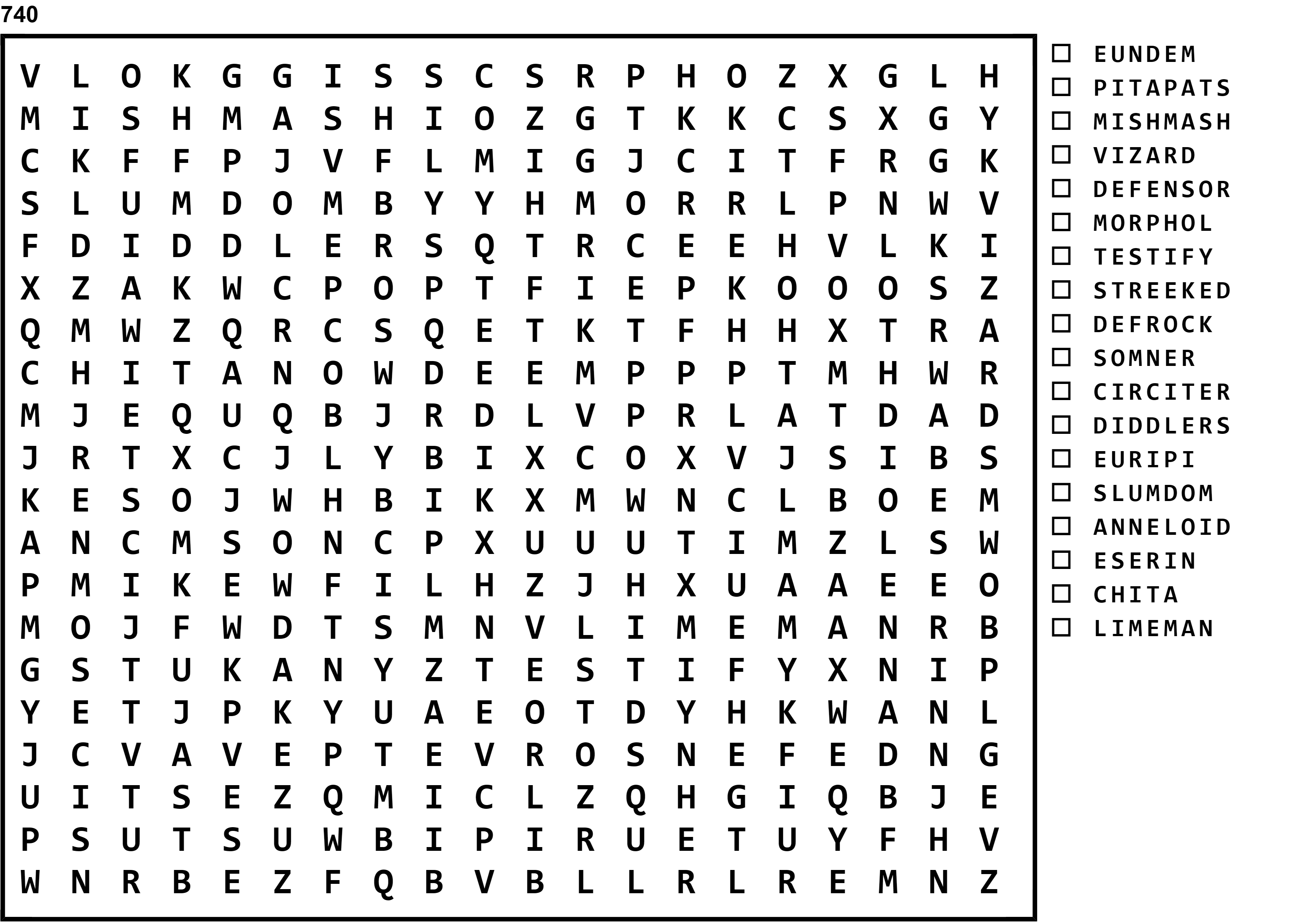 Word Search Puzzle Image