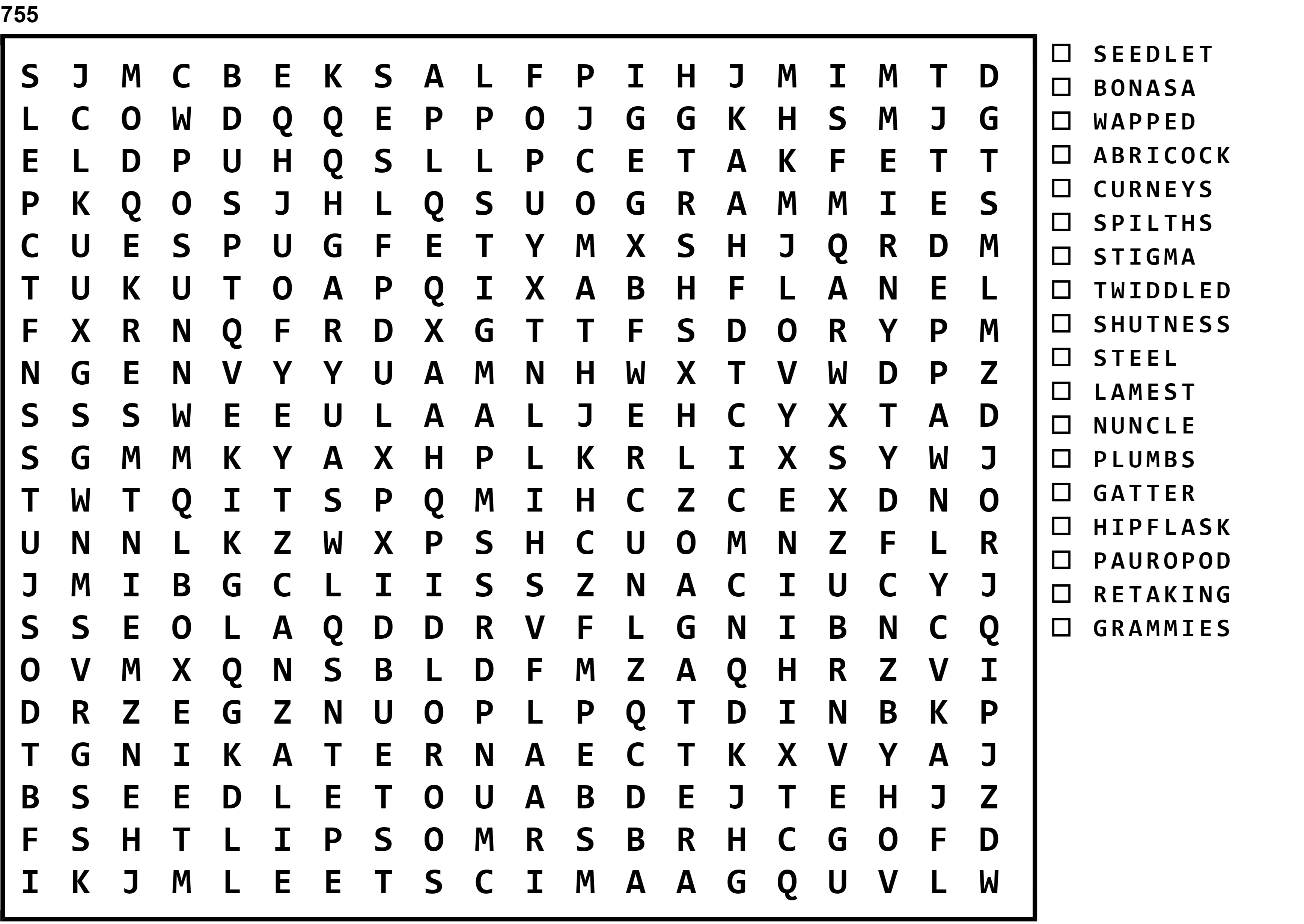 Word Search Puzzle Image