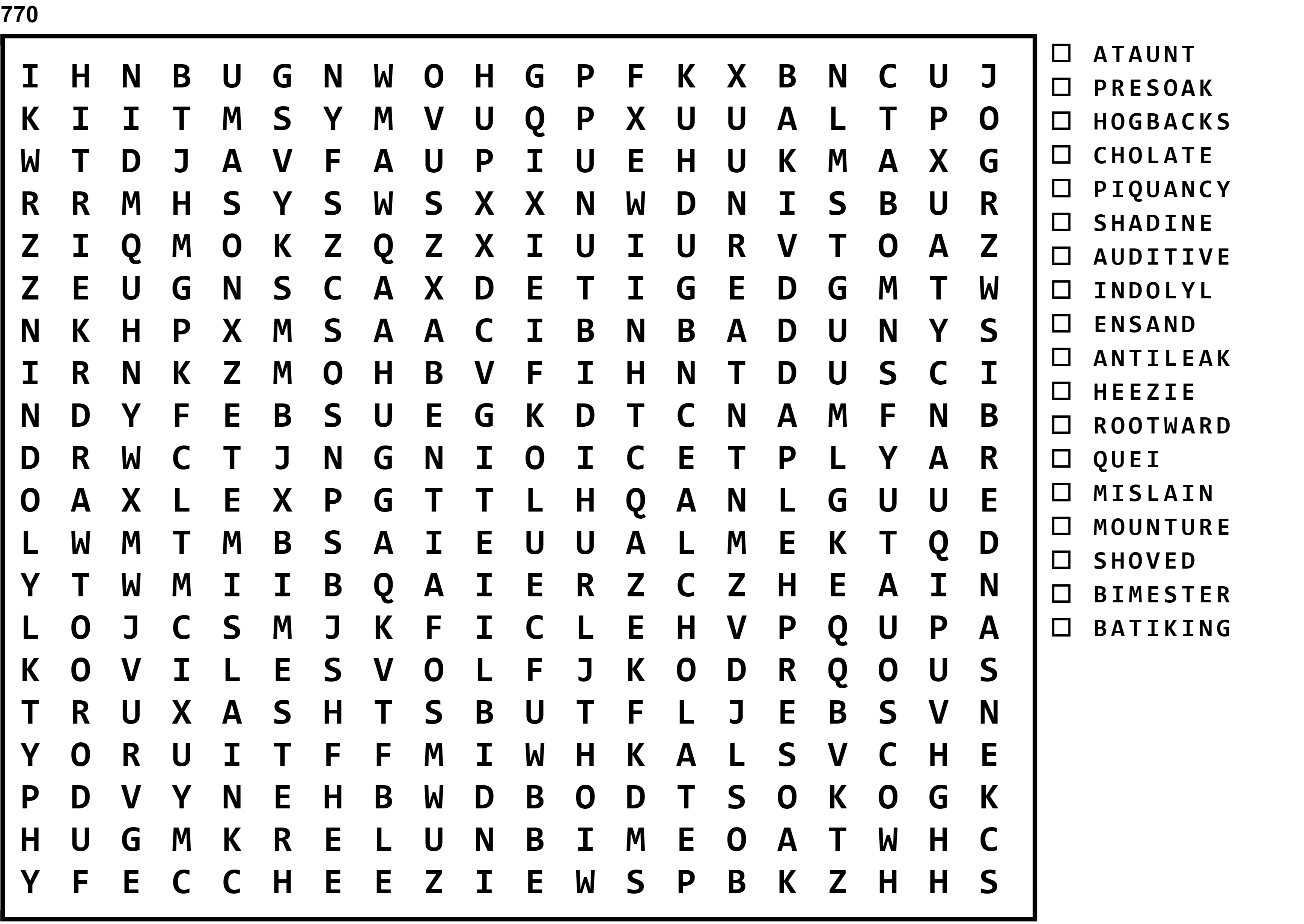 Word Search Puzzle Image