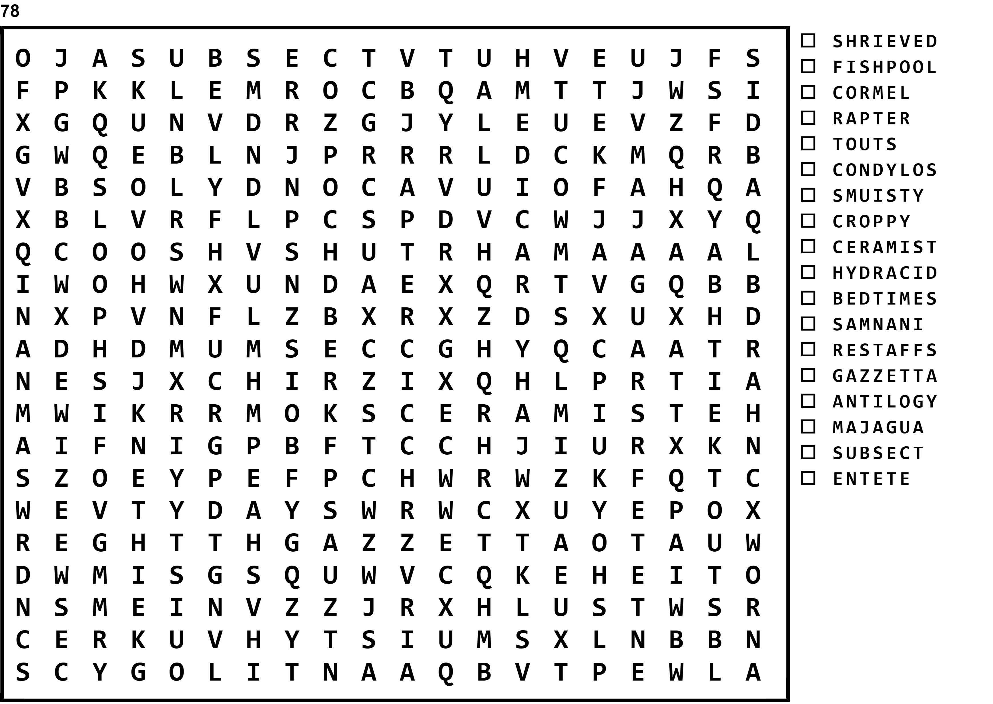 Word Search Puzzle Image