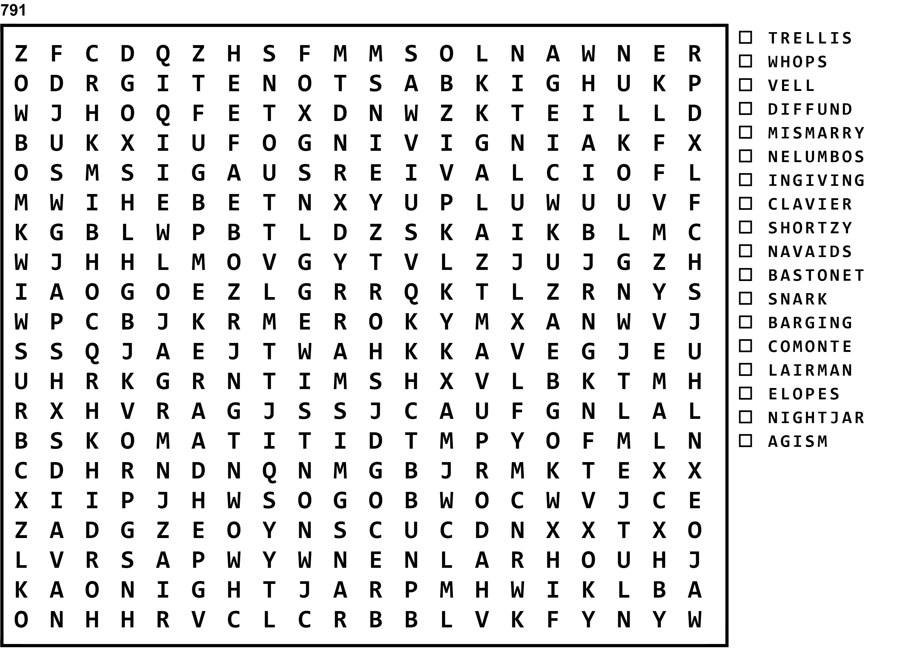 Word Search Puzzle Image