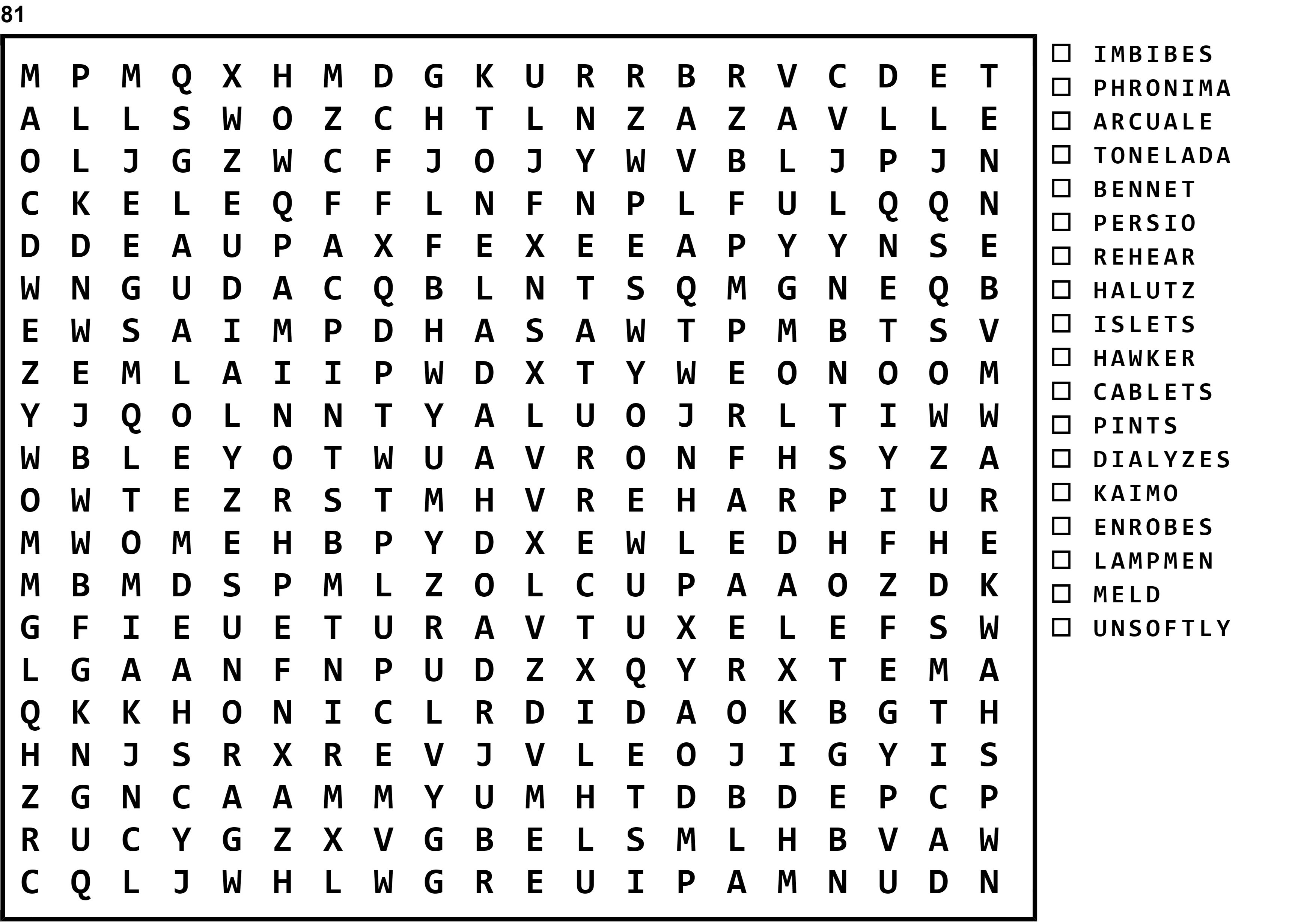 Word Search Puzzle Image
