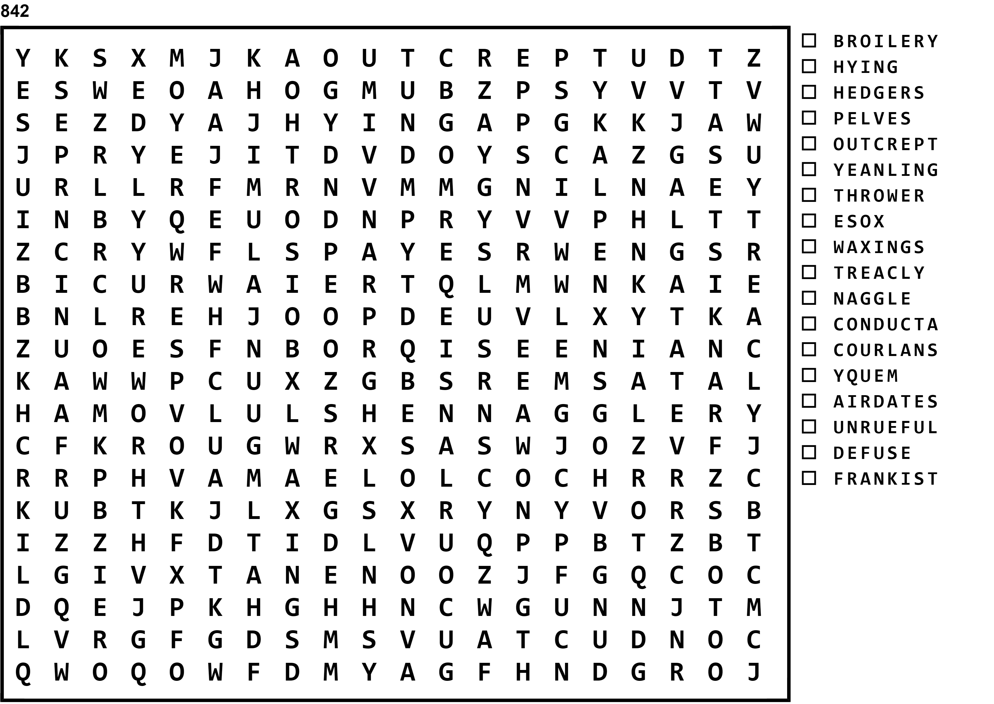 Word Search Puzzle Image