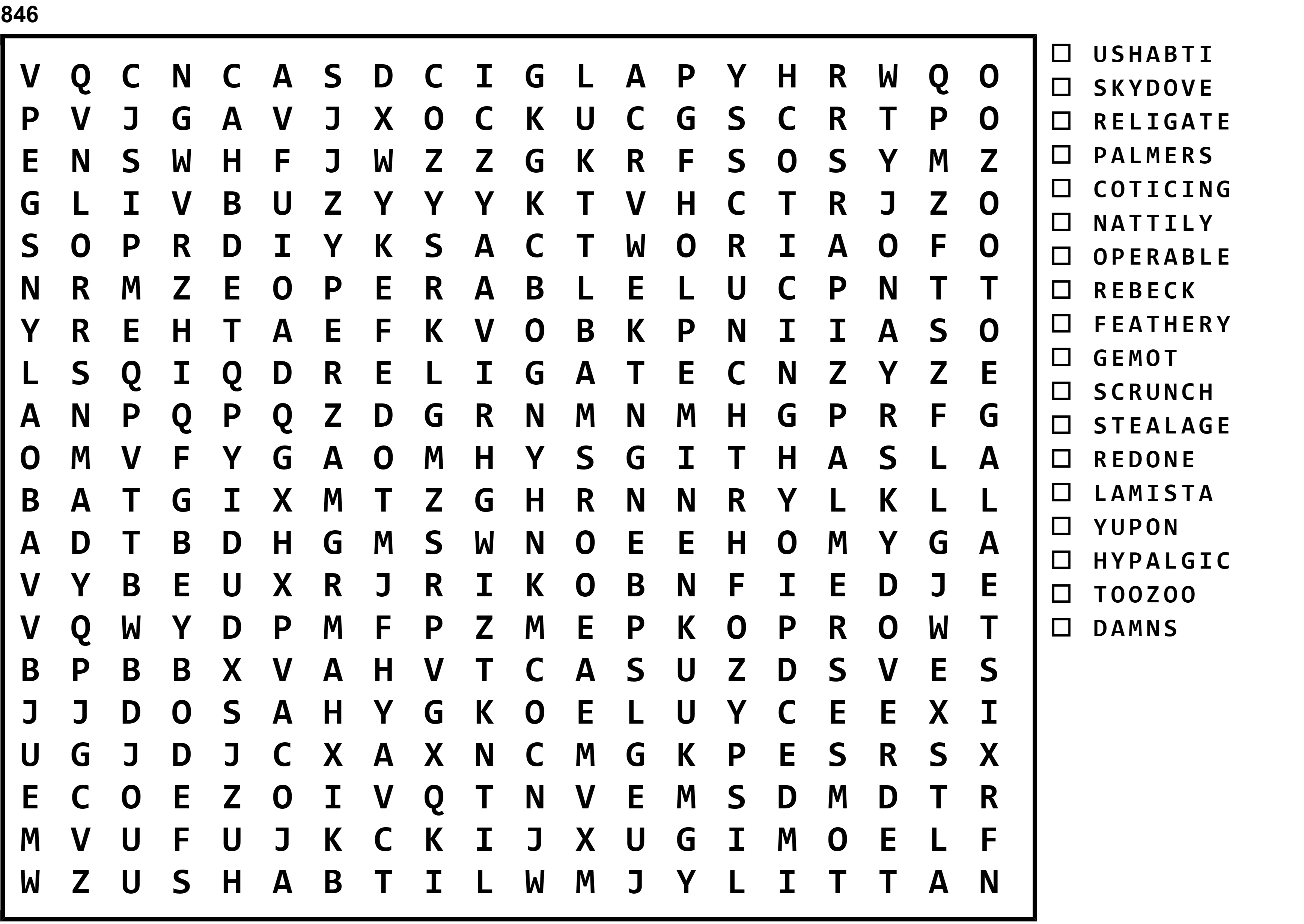 Word Search Puzzle Image