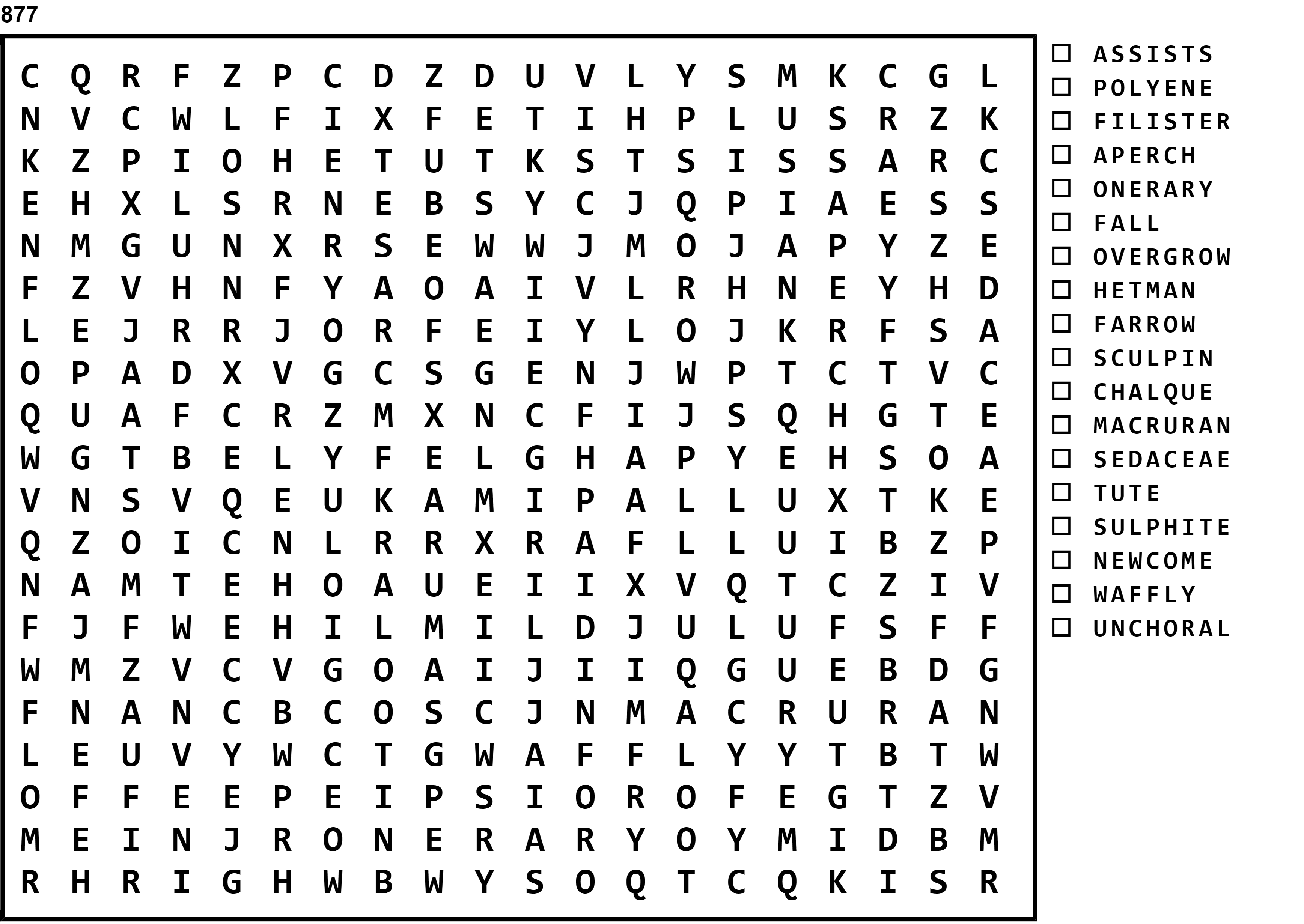 Word Search Puzzle Image
