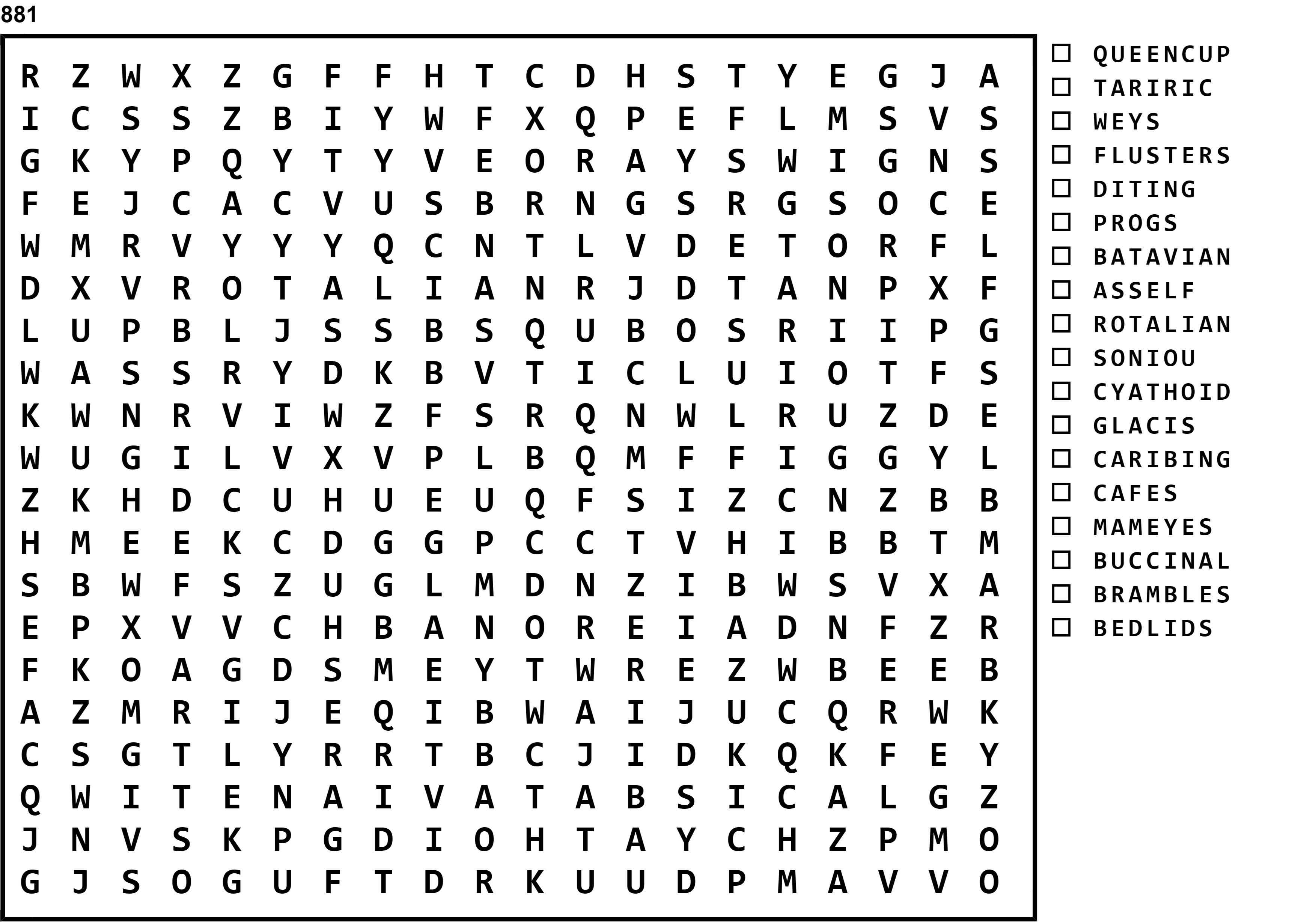Word Search Puzzle Image