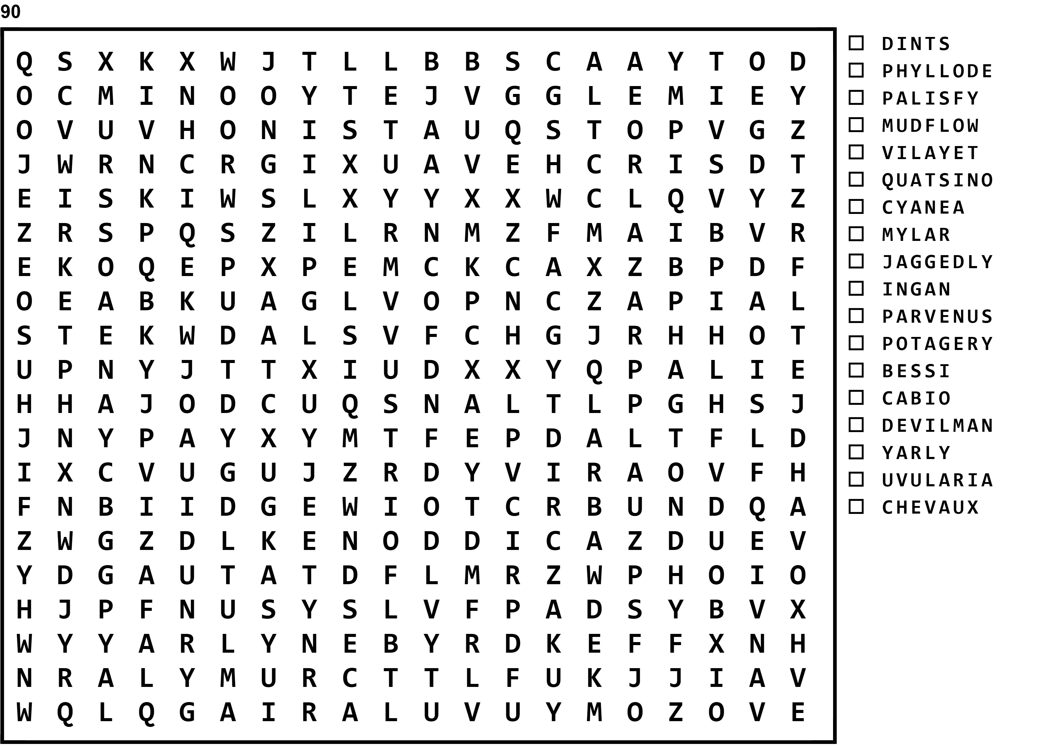 Word Search Puzzle Image