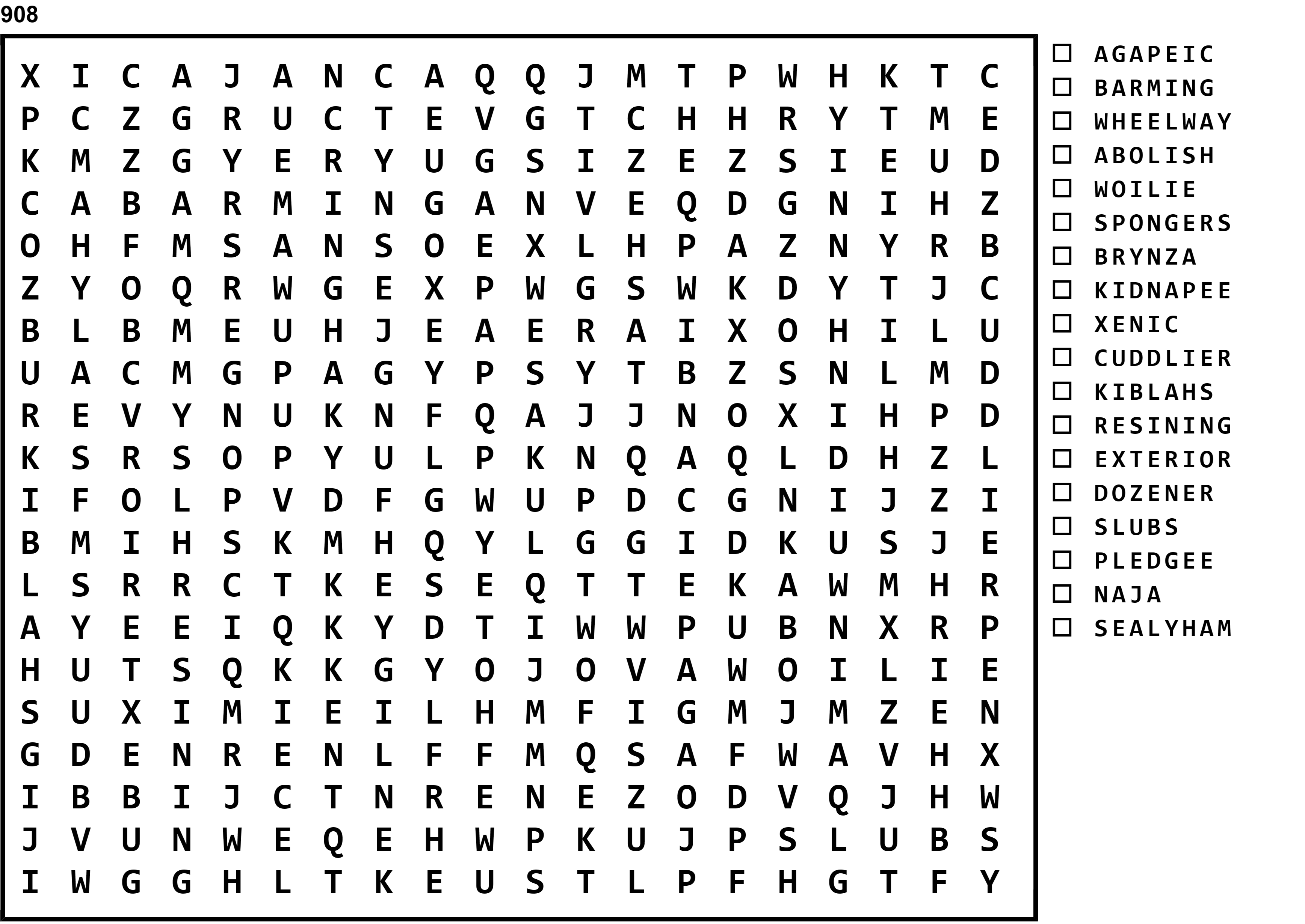 Word Search Puzzle Image