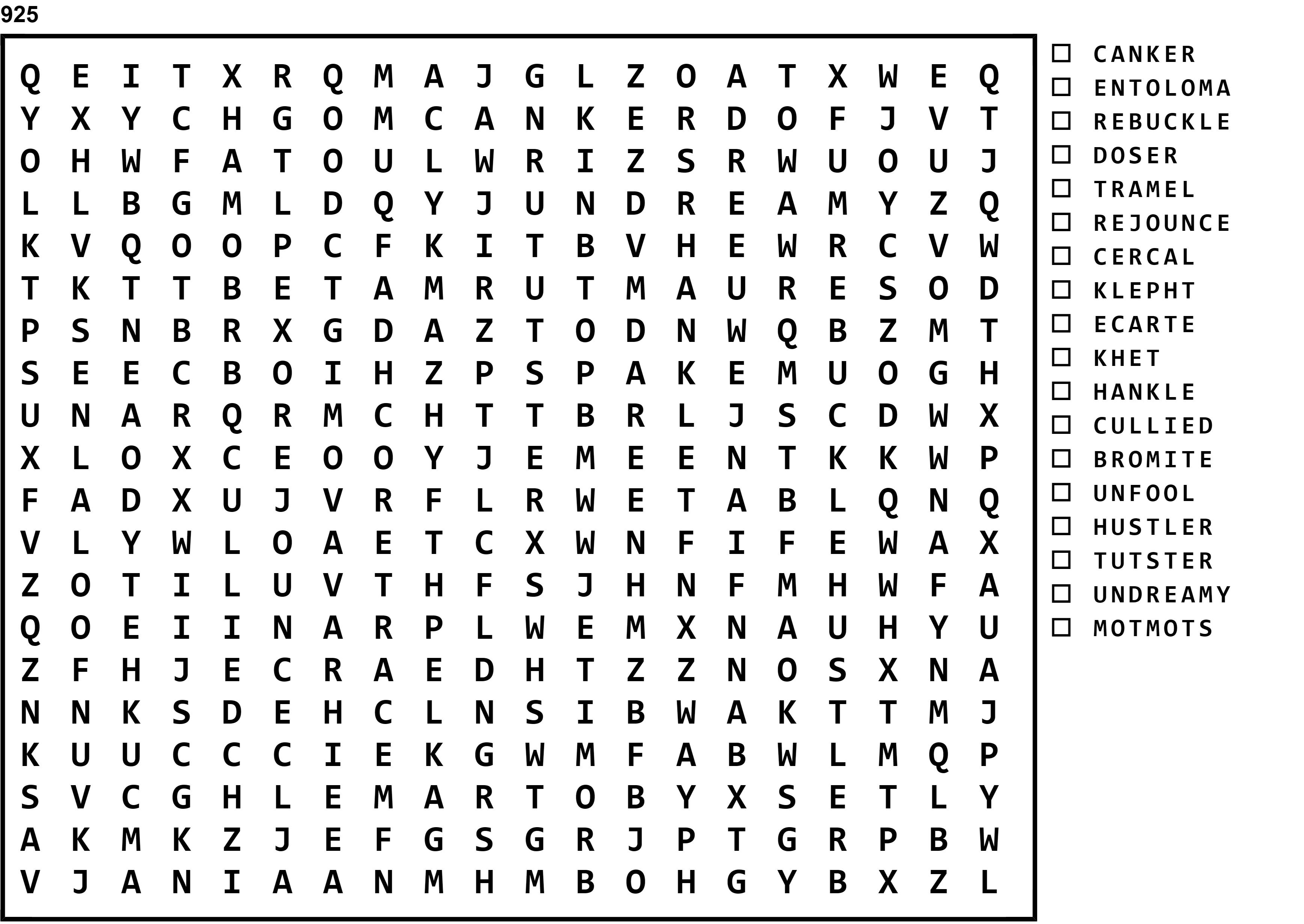 Word Search Puzzle Image