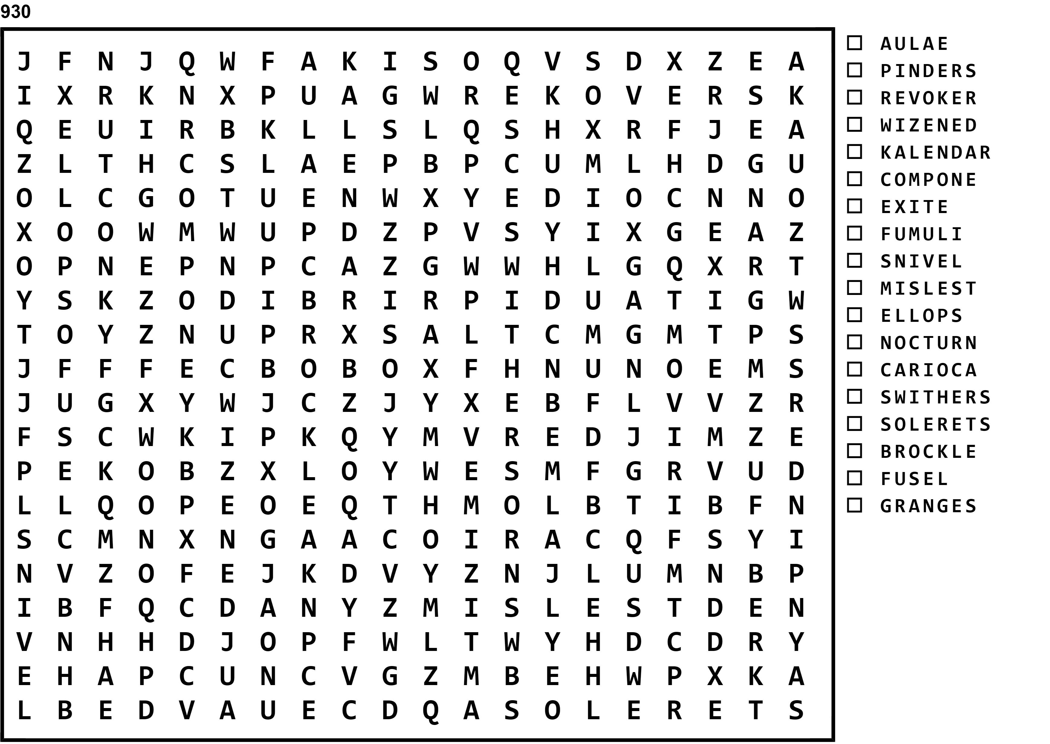 Word Search Puzzle Image