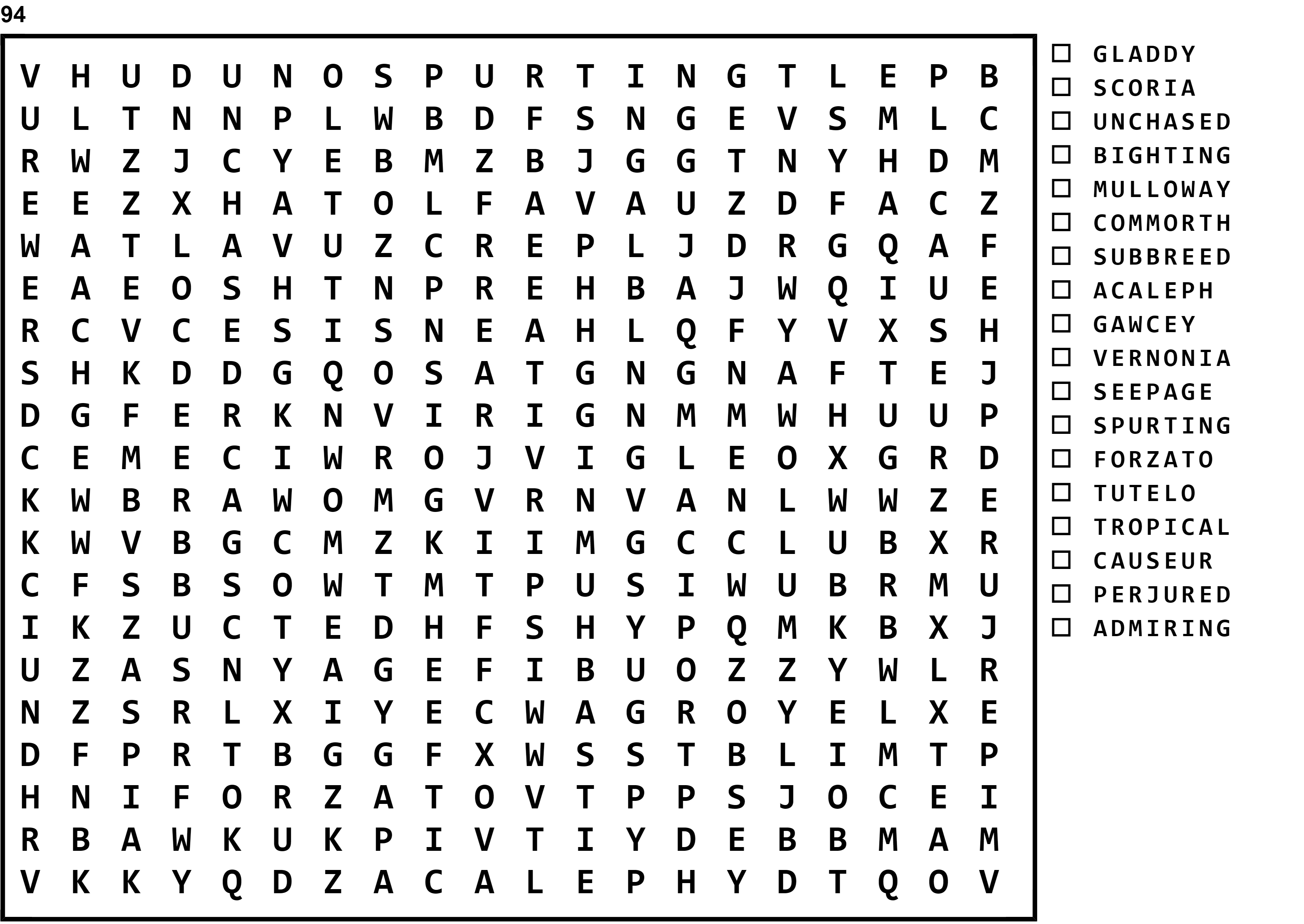 Word Search Puzzle Image