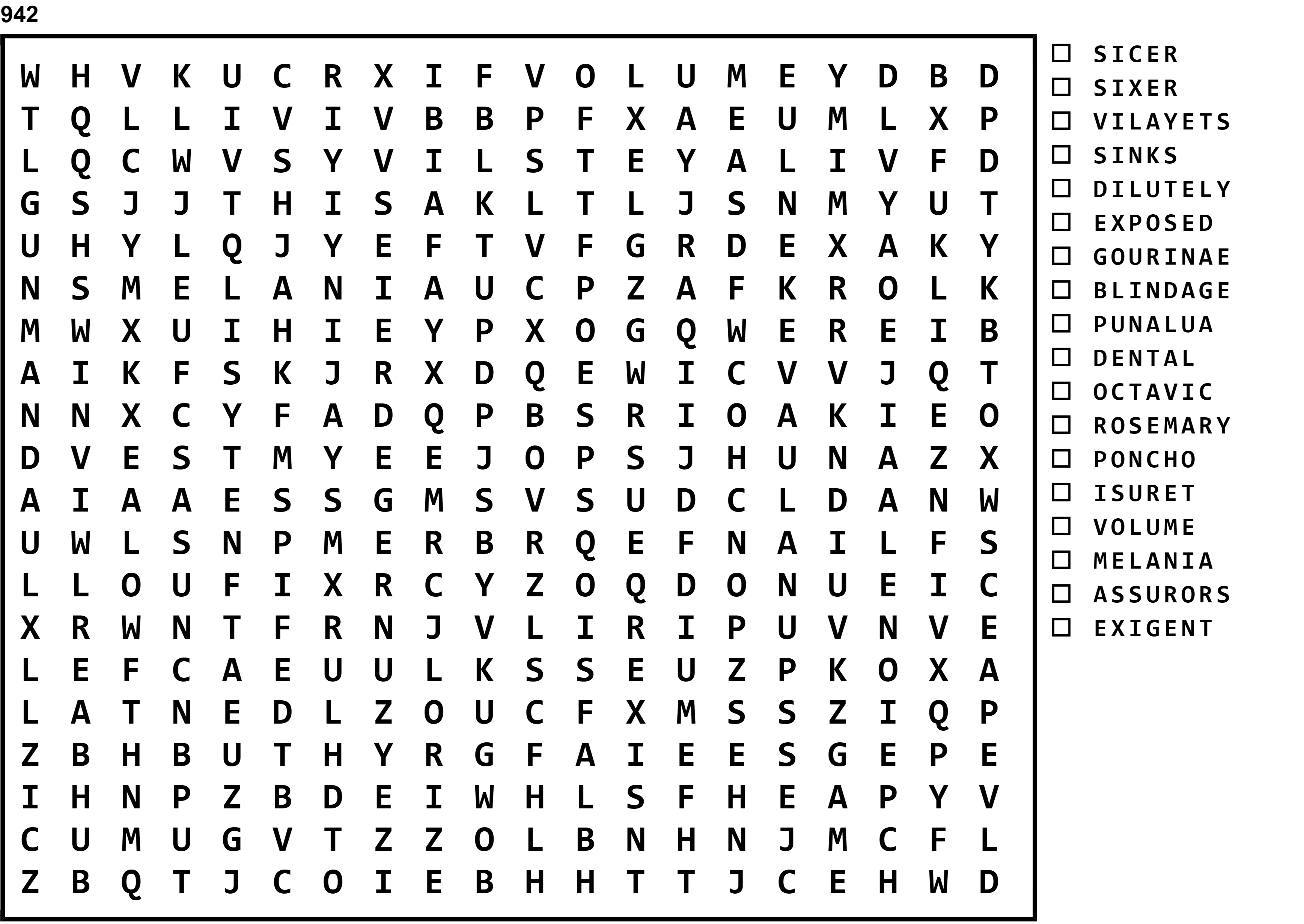 Word Search Puzzle Image