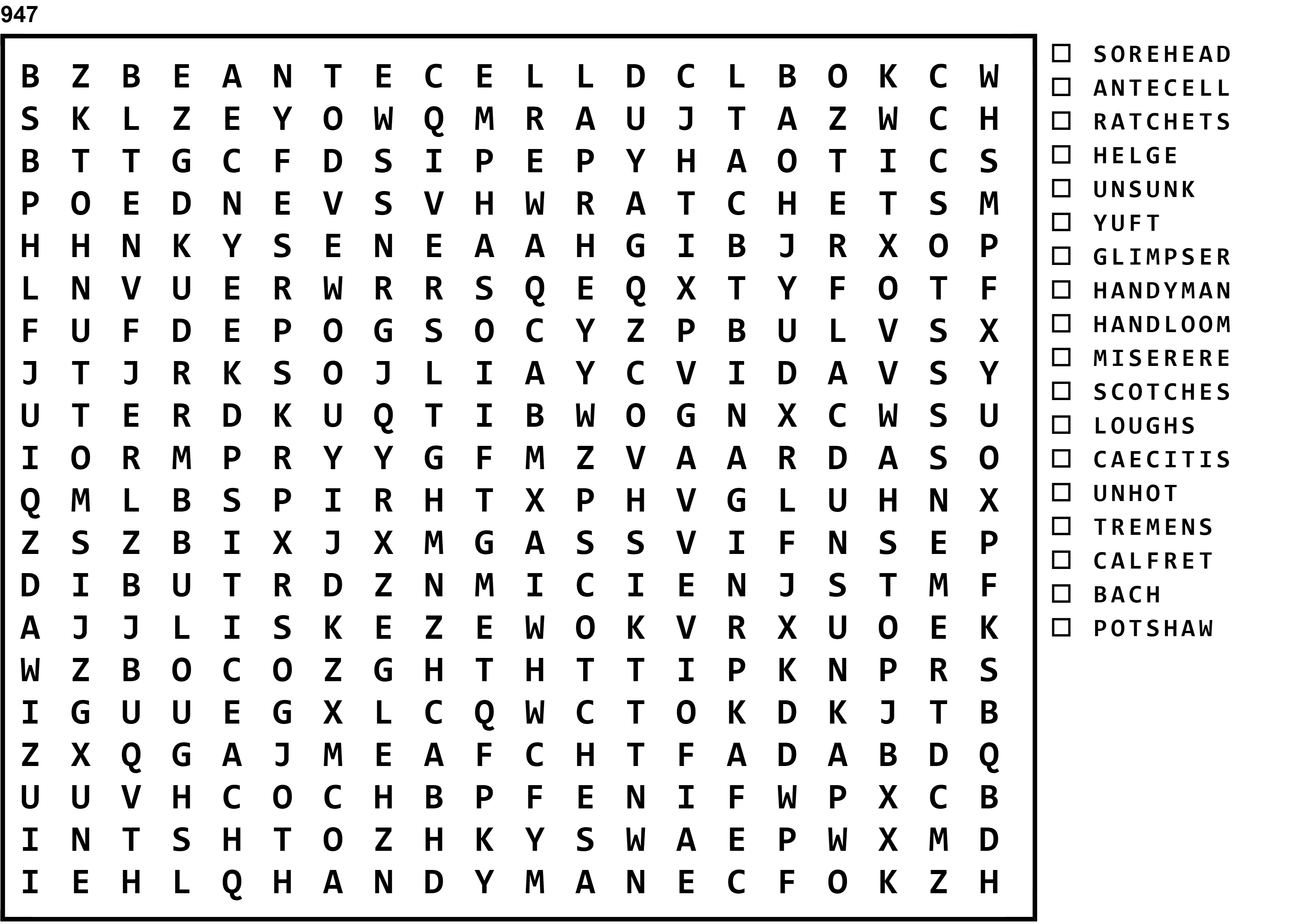 Word Search Puzzle Image