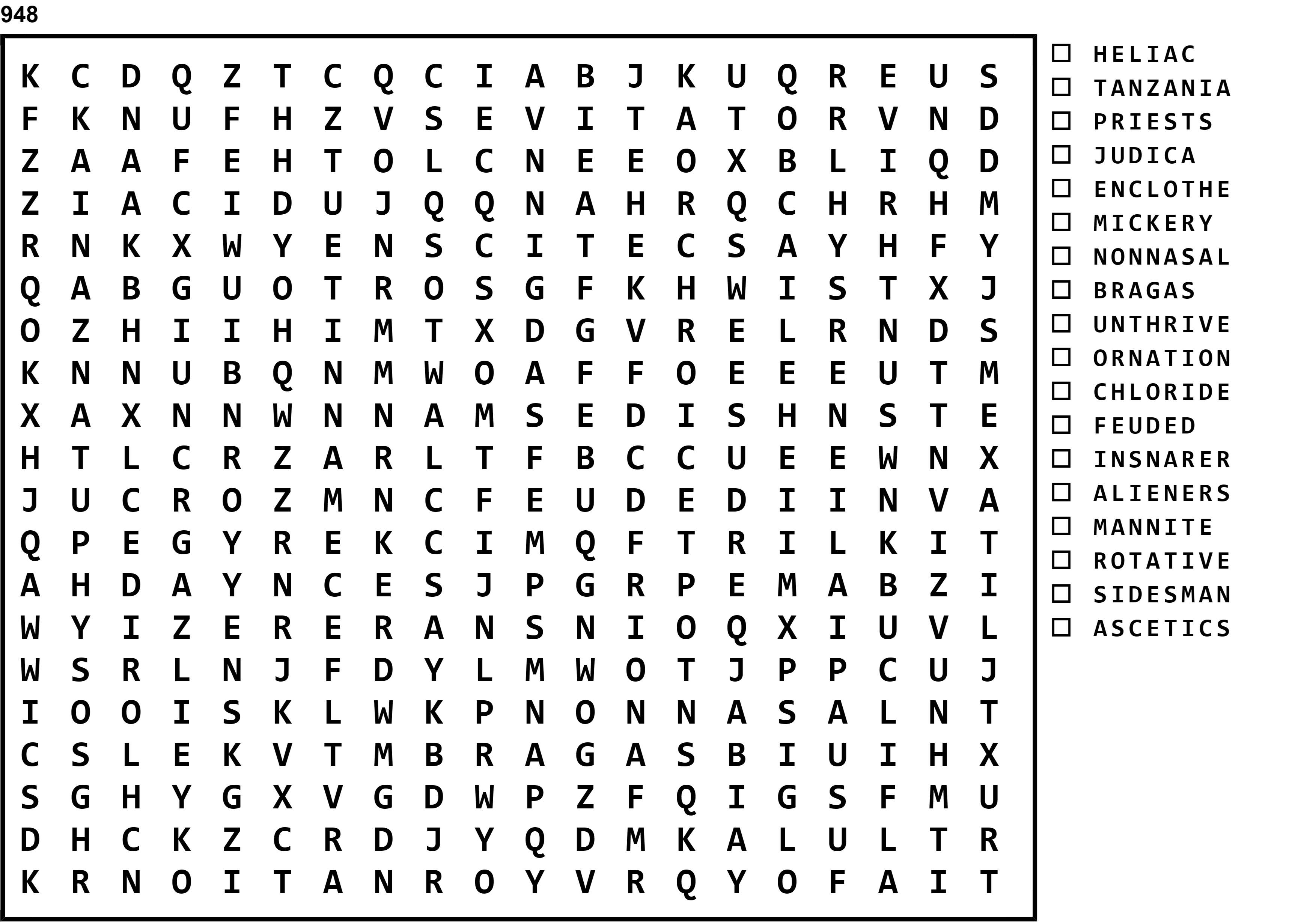 Word Search Puzzle Image