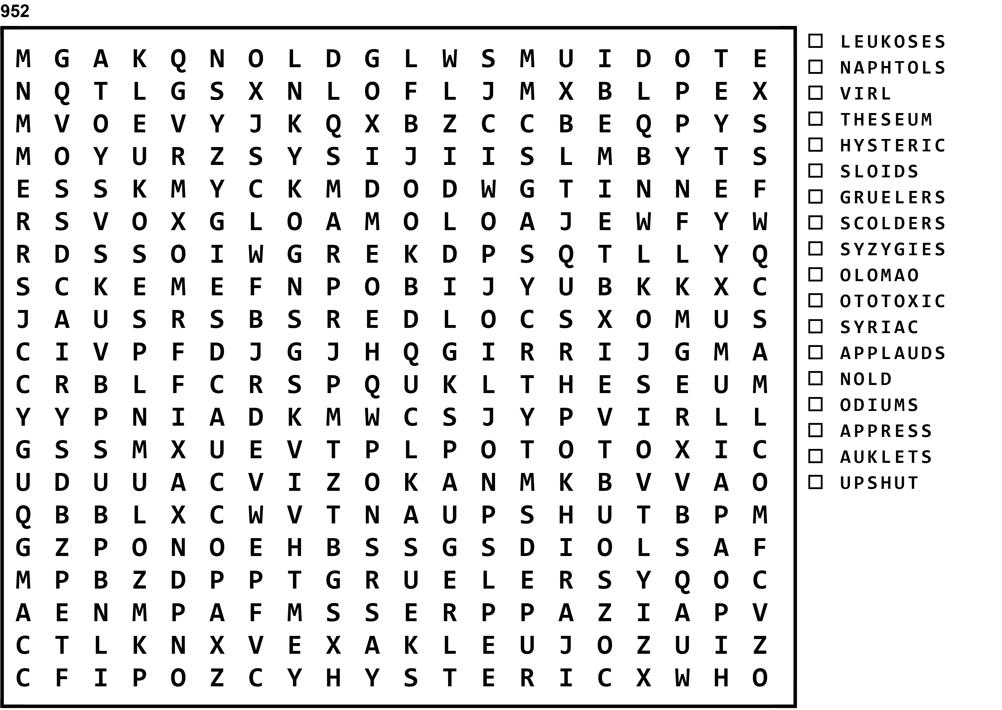 Word Search Puzzle Image